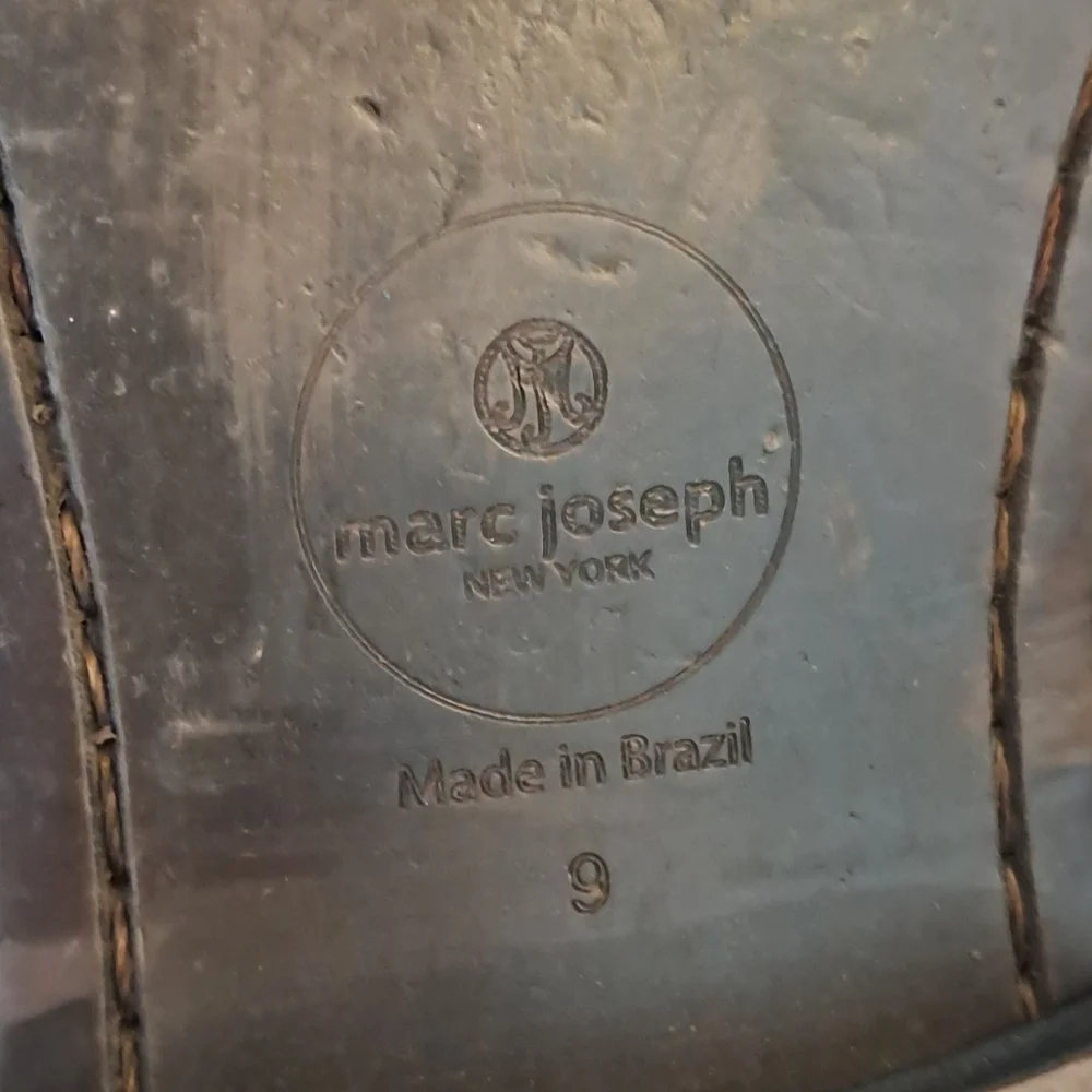 MARC JOSEPH Black Dress Shoes - Picture 6 of 11